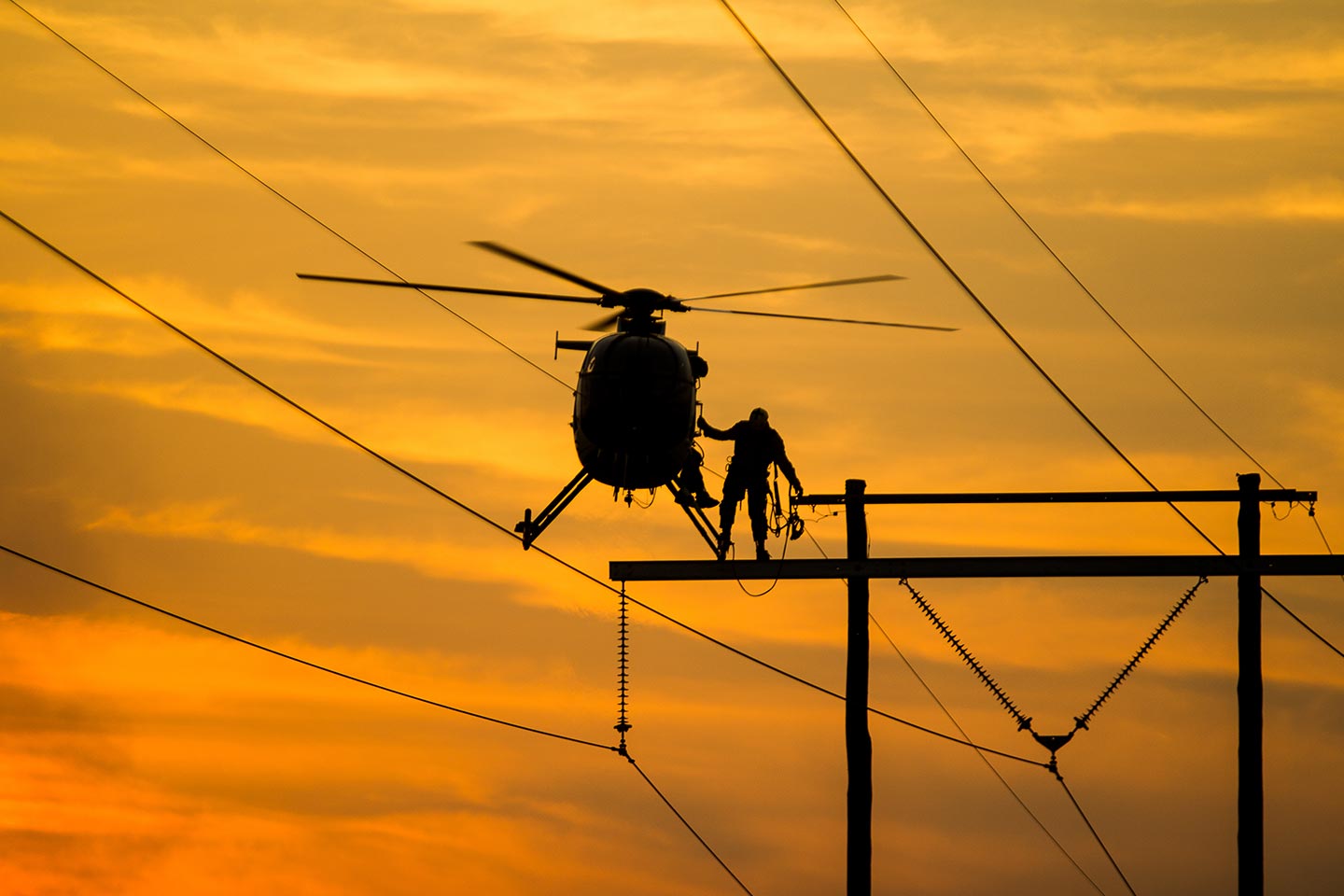 San Francisco Transmission Line Helicopter Services